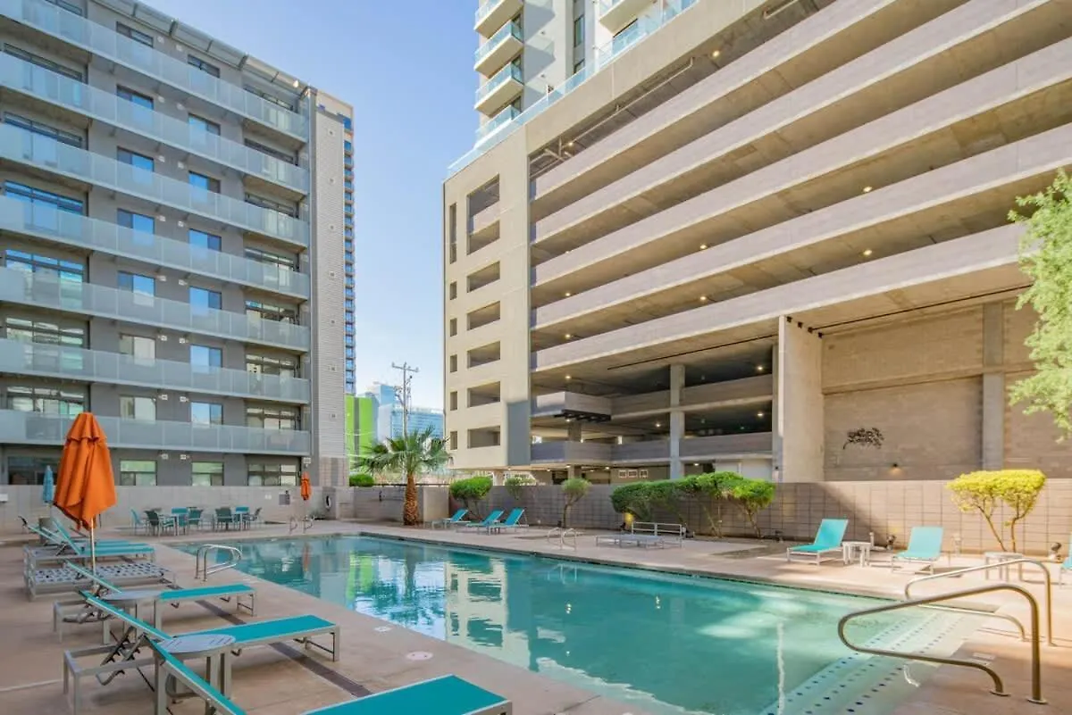 Chic 1Bd - Central Downtown - Gym, Pool, Parking Phoenix Apartmán
